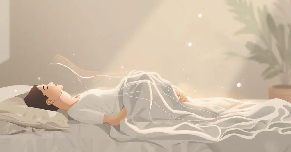 Inimene proovib magada, aga rahutud jalad ei lase seda teha